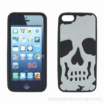 Silicone Cases for iPhone 5S, Various Colors Available, Anti-dust Protection